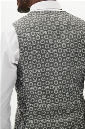  Slim Fit Kris Silver Jacket