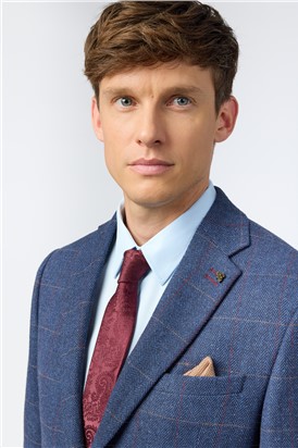  Mulberry Paisley Pocket Square