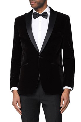  Black Velvet Dresswear Jacket