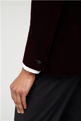  Merlot Velvet Dresswear Jacket