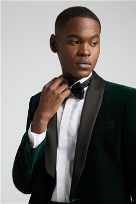  Slim Fit Emerald Velvet Jacket