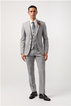 Slim Fit Montrose Pale Grey Trouser