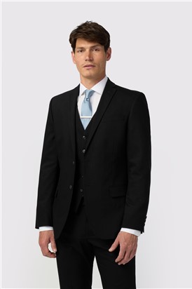  Slim Fit Black Suit