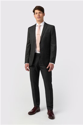 Slim Fit Charcoal Trousers