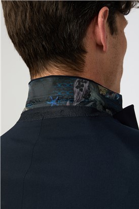  Slim Fit Navy Twill Suit