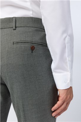  Grey Texture Stretch Trousers