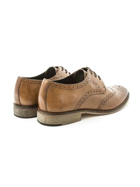  Tan Pace Brogue Shoe