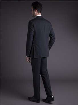  Charcoal Micro-Stripe Tailored Fit Suit