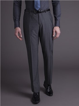  Grey Check Tailored Fit Suit