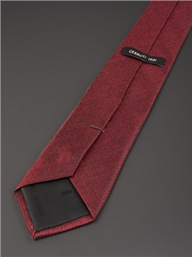  Red/Black Silk Tie