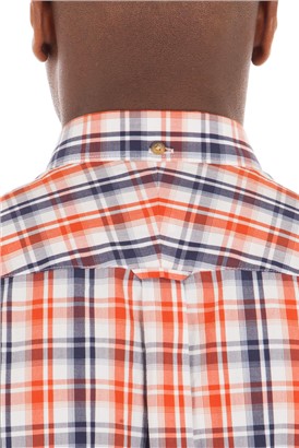  Orange Check Shirt