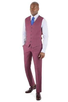  Raspberry Waistcoat