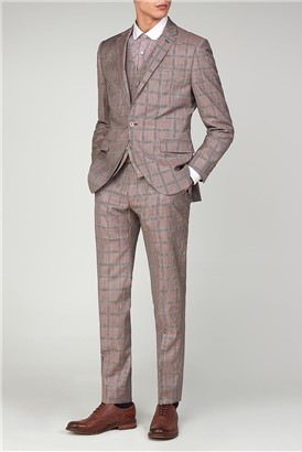  Pink Checked Blazer