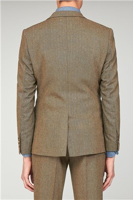  The Pimlico Men''s Brown Herringbone Tyburn Waistcoat