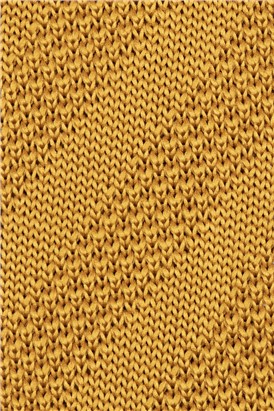  Gold Knitted Tie