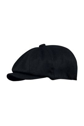  Black Wool Melton Hat