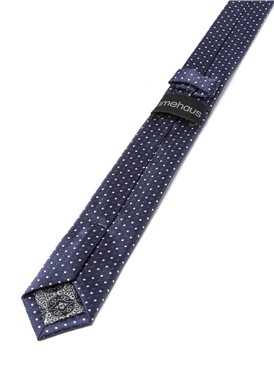  Navy Dot Tie