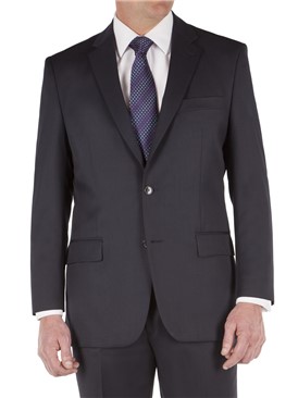  Plain Navy Twill Suit Waistcoat