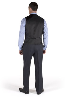  Navy Tonic Wool Suit Waistcoat