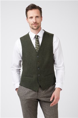  GREEN PLAIN WAISTCOAT