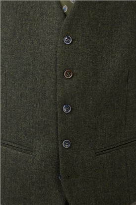  GREEN PLAIN WAISTCOAT