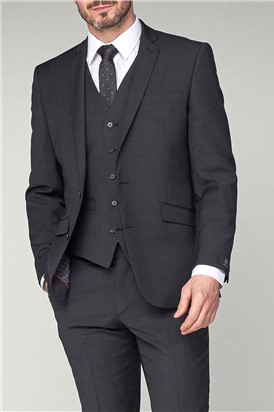  Charcoal Premier Fit Suit Trouser