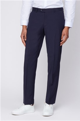  Navy Slim Fit Trousers