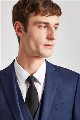  Skinny Fit Blue Suit Jacket