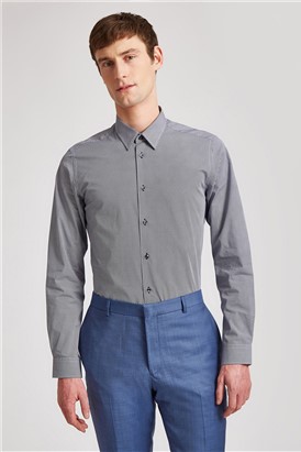  Slim Fit Epping Navy Pebble Shirt