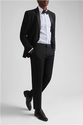  Black Tuxedo Slim Trousers