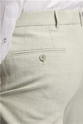  Slim Fit Leo Pistachio Linen Suit