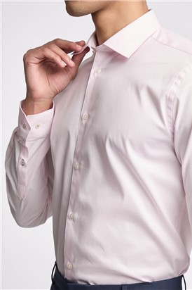  Slim Fit Searle Pink Diamond Dot Shirt