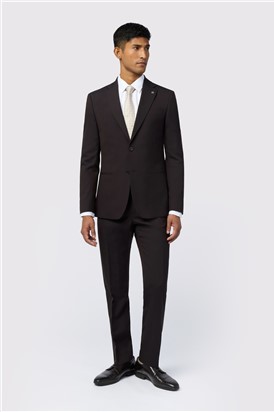  Slim Fit Alben Midnight Plum Tonic Suit