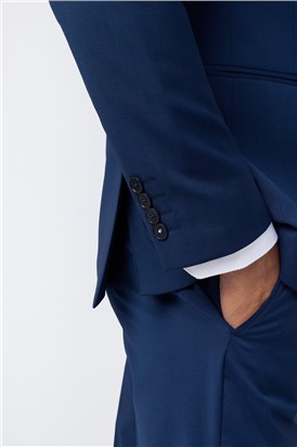  Slim Fit Auden Bright Blue Tonic Trousers