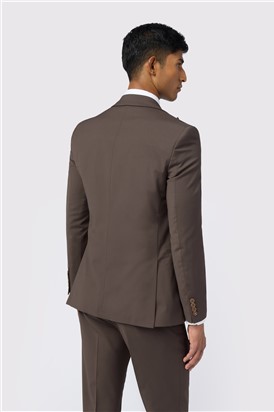  Slim Fit Freeth Taupe Tonic Waistcoat