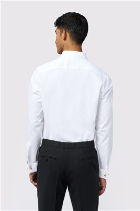  Slim Fit Ottila White Stretch Dress Shirt