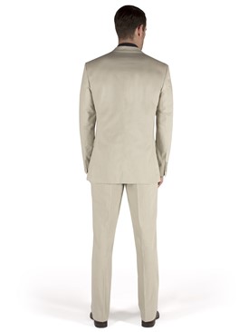  Stone Linen Suit Jacket