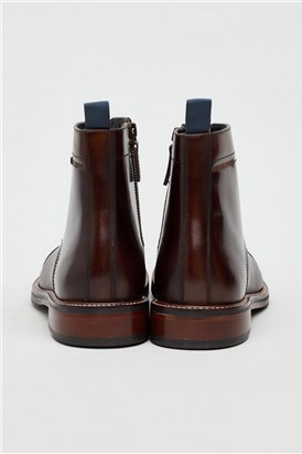  Billy Brown Leather Capped Boot