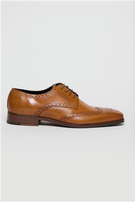  Luca Tan Leather Brogues