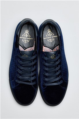  Navy Velvet Kimber Trainers