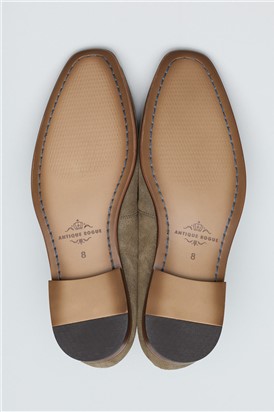 Chester Olive Suede Tassel Loafer
