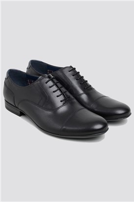  Black Benson Oxford Shoes