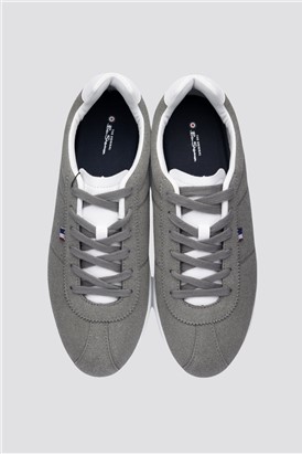  Grey Faux Suede Trainers