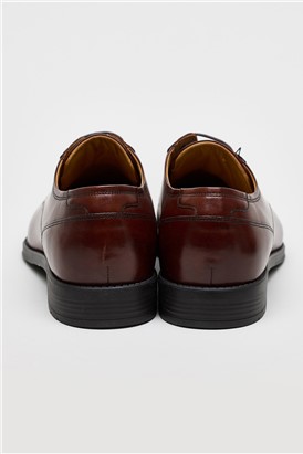  Farringdon Brown Leather Derby Shoe