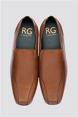  Tan Slip On Formal Shoes