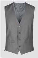 Grey Narrow Stripe Waistcoat