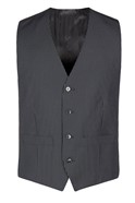 Black Narrow Stripe Waistcoat