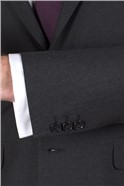 Charcoal Plain Weave Jacket