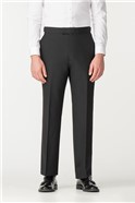  Tailored Fit Black Suit Trousers