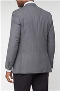 Athletic Fit Grey Kings Suit Jacket